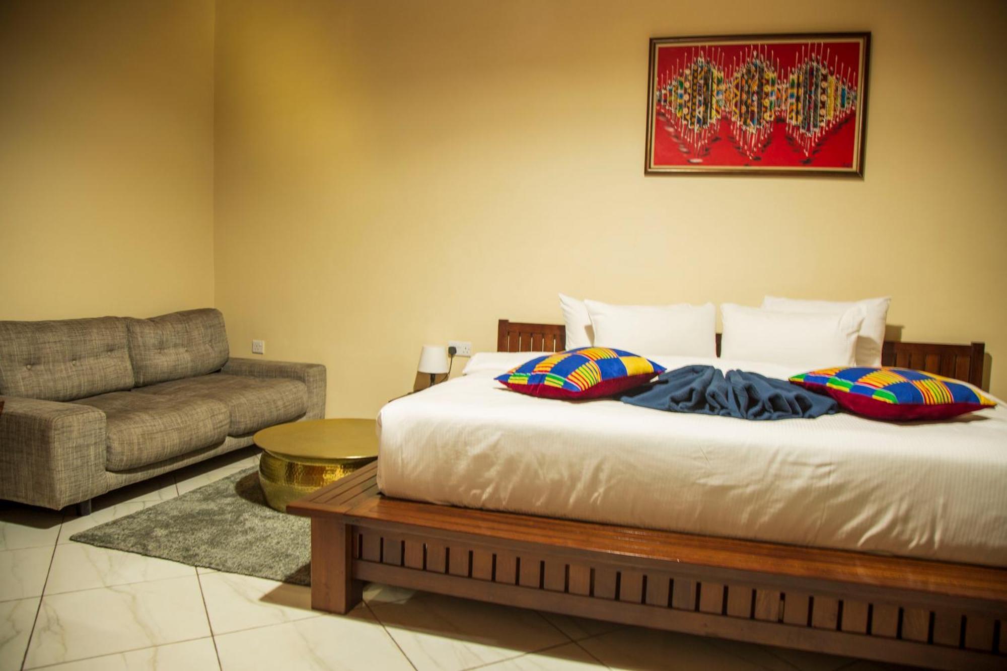 The Haven Boutique Hotel クマシ エクステリア 写真